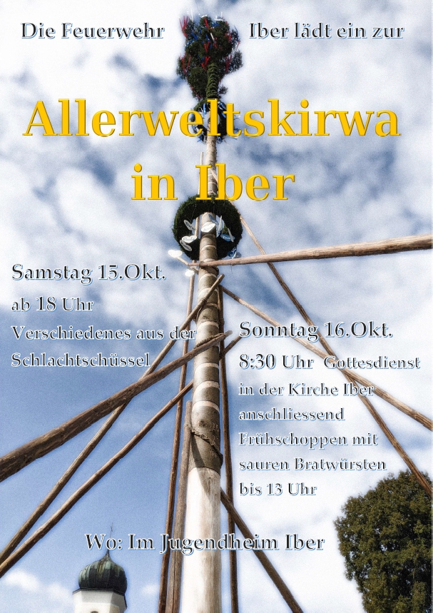 plakat allerweltskirwa 2022
